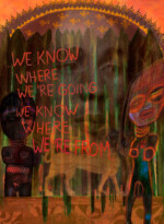 Hommage to Bob Marey . 2003
Digitalcollage . 57,3 x 42 cm
für 12 Monate - 12 Originale 2004