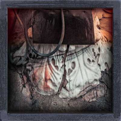 remembrance IV . 2017 . pigment print - 10 Farben . Edition 5 . 30 x 30 cm