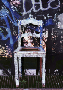 Uschi II . 2007 . digital collage . pigment print - 10 Farben . edition 5 . various size