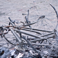 Radgeschichten IV . 2011 . pigment print - 10 Farben . edition 5 . 30 x 30 cm