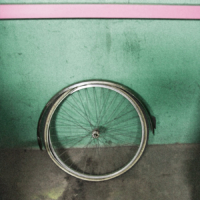 Radgeschichten V . 2011 . pigment print - 10 Farben . edition 5 . 30 x 30 cm