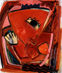 Sternenfenster III . 1992−93
Tempera, Öl auf Leinwand
70 x 50 cm
