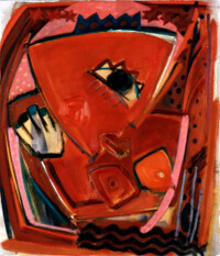 Sternenfenster III . 1992−93
Tempera, Öl auf Leinwand
70 x 50 cm
