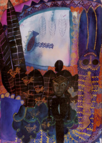 Ochuco . 1999
Aquarell auf Bütten
50,5 x 36 cm