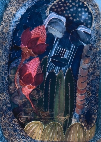 Zauberwaldwesen IV . 2000
Aquarell auf Bütten
50,5 x 36