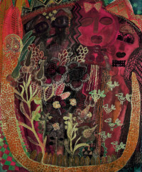 Die Gärten der Engel . 2002−04
Auarell auf Bütten
64 x 50 cm