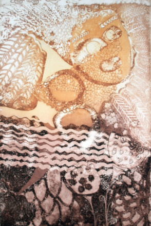 Ein Engel . 1999 . Radierung . 1 Platte . 54 x 39,5 cm . Jahresgabe für den Verein Berliner Künstler