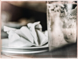 Cuisine Métropole: Milchschaumtraum II . 2017 . pigment print - 10 Farben . Edition 5 . 31,2 x 41,2 cm