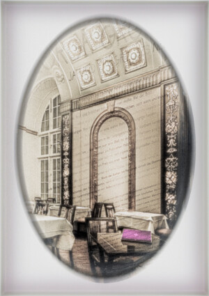 Cuisine Métropole: Mitternacht im Grosz . 2019 . pigment print - 10 Farben . Edition 5 . 44,3 x 30,2 cm