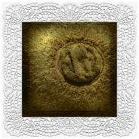 fuchtig kontemplativ: Kiwipelztier . 2016 . digital collage . pigment print - 10 Farben . Edition 5 . 30 x 30 cm