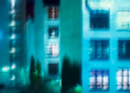 schlesischBLAU I - Triptychon . 2005-10 . pigment print - 10 Farben . Edition 5 . 50 x 70 cm