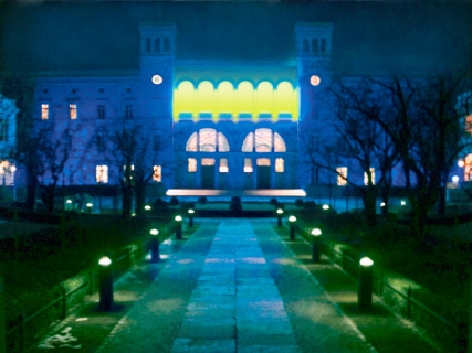 Weltstadtwelten II . 2006-10 . pigment print - 10 Farben . Edition 5 . 30 x 40 cm