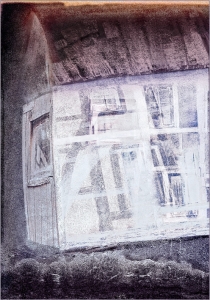 Das archäologische Haus . 2020 . digital art . pigment print 10 Farben